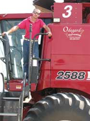 George Ferreri Odegard Harvesting Crew