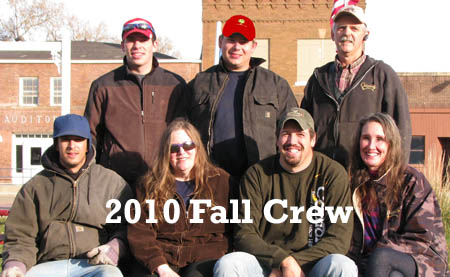 2010 Odegard Harvesting Fall Crew