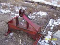 3 point bale fork hitch for sale